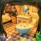 Fairy Tale Forest Dollhouse Kit - Miniature Wizardi Roombox Kit F07M5-70-L2501